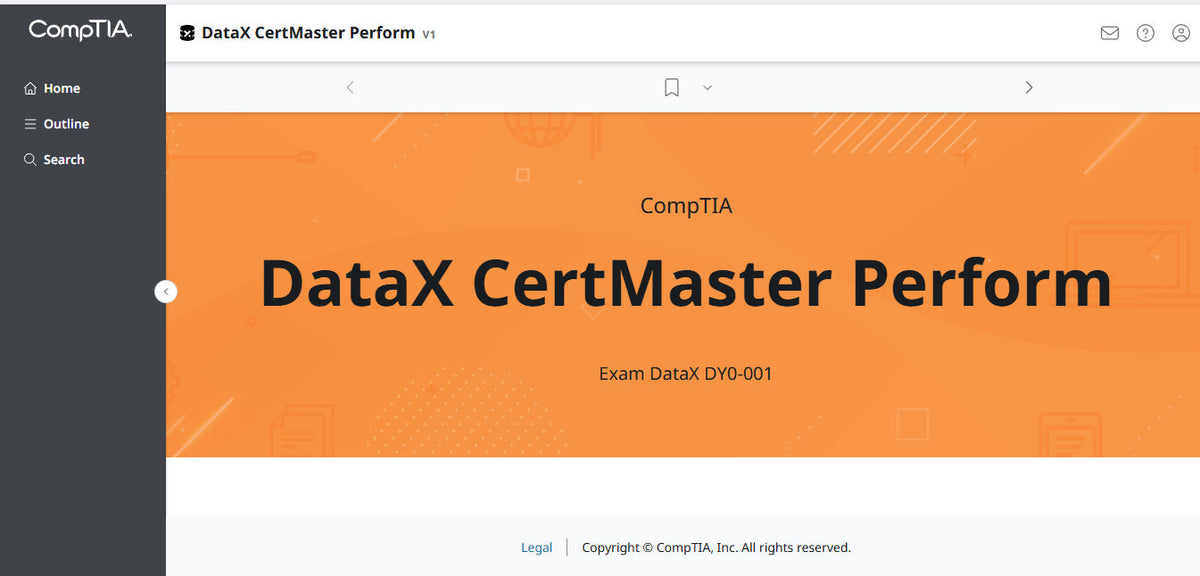 Best Price Guarantee ✅ CompTIA DataX CertMaster Perform (V1)