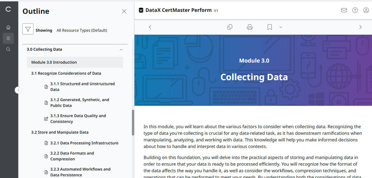 Best Price Guarantee ✅ CompTIA DataX CertMaster Perform (V1)