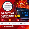 CompTIA SecurityX CertMaster Labs (Exam Code CAS-005)